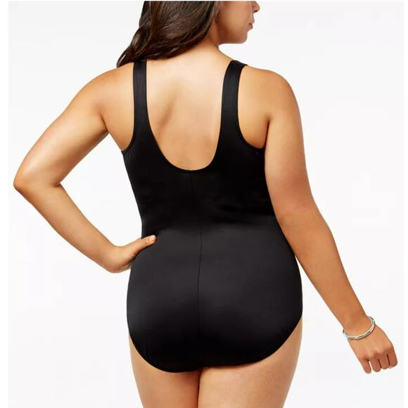 New Miraclesuit Temptress Gulf Stream Ombre Tummy Control One-Piece Swimsuit 16 - Picture 2 of 9